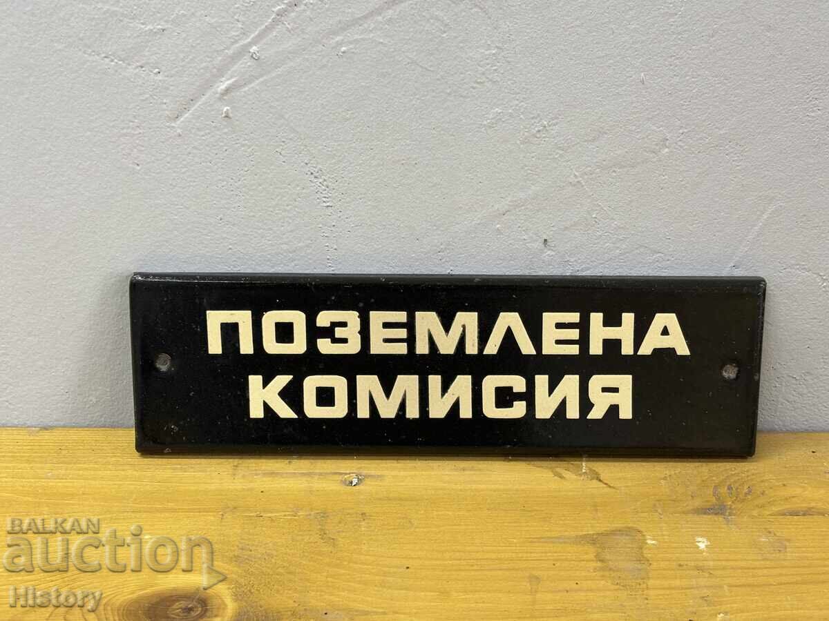 Placa emailata