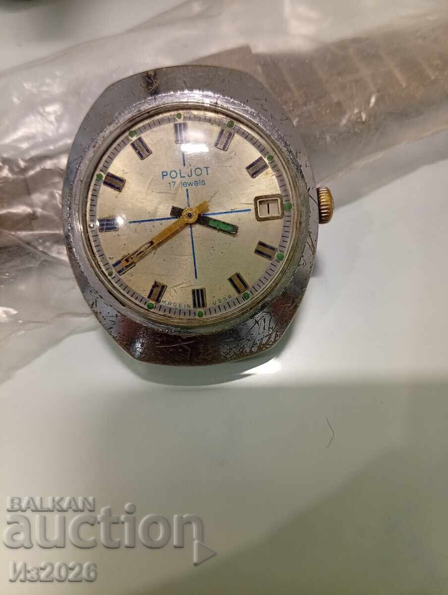 Russian men's wristwatch POLJOT with price € 8.00 | 15.65 BGN Russian men's wristwatch POLJOT with price € 8.00 | 15.65 BGN