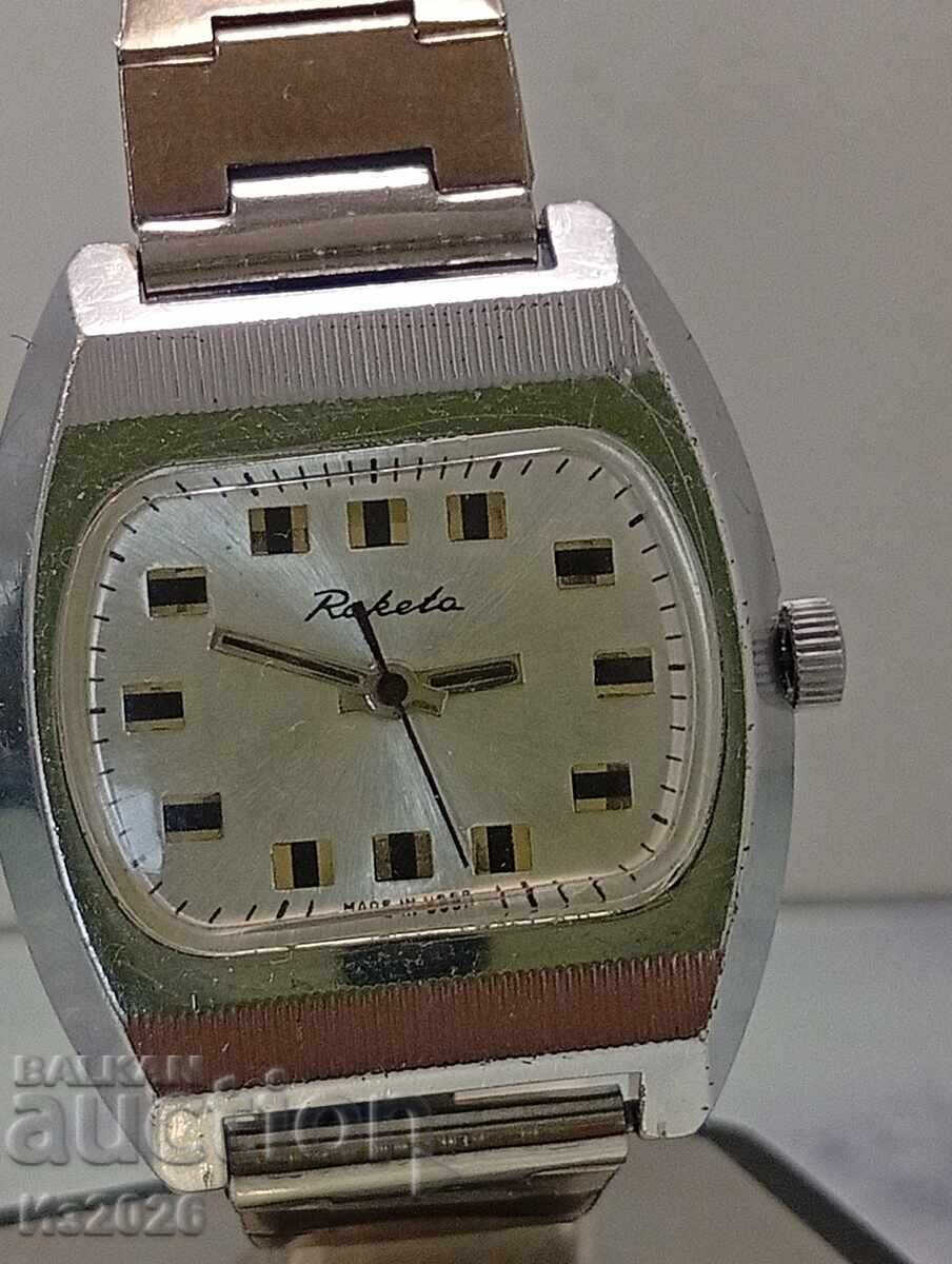 Livrarea Ceas rusesc bărbătesc de mână RAKETA Televizor