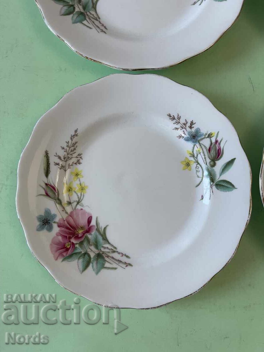 Set of English plates with price € 0.01 | 0.02 BGN