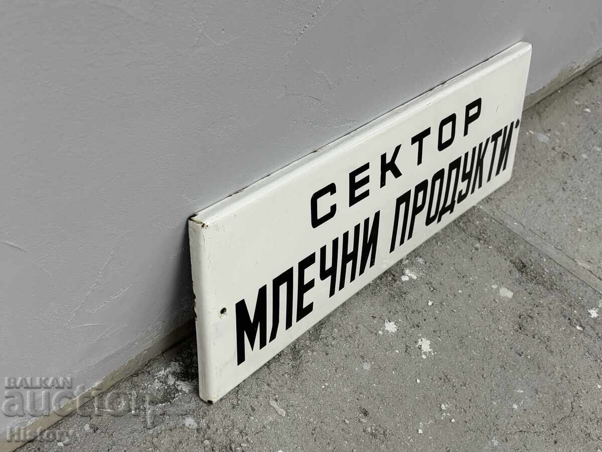 Licitație Placa emailata