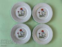 French porcelain plates