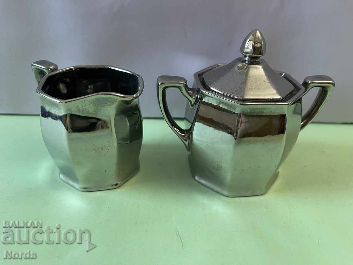A beautiful porcelain set with markings with price € 0.01 | 0.02 BGN
