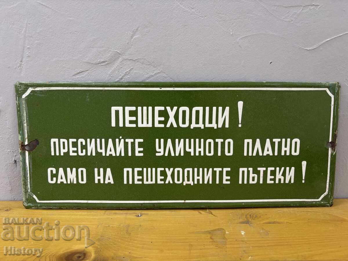 Placa emailata