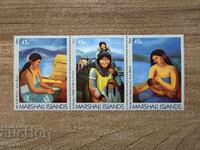 Insulele Marshall - Legături cu Alaska - Uleiuri...(1989) MNH