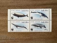 ЮАР - Китове на Южния океан (1998) MNH