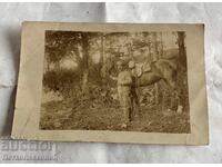 Стара снимка полковник Петър Кутинчев Шумен 1917 г.