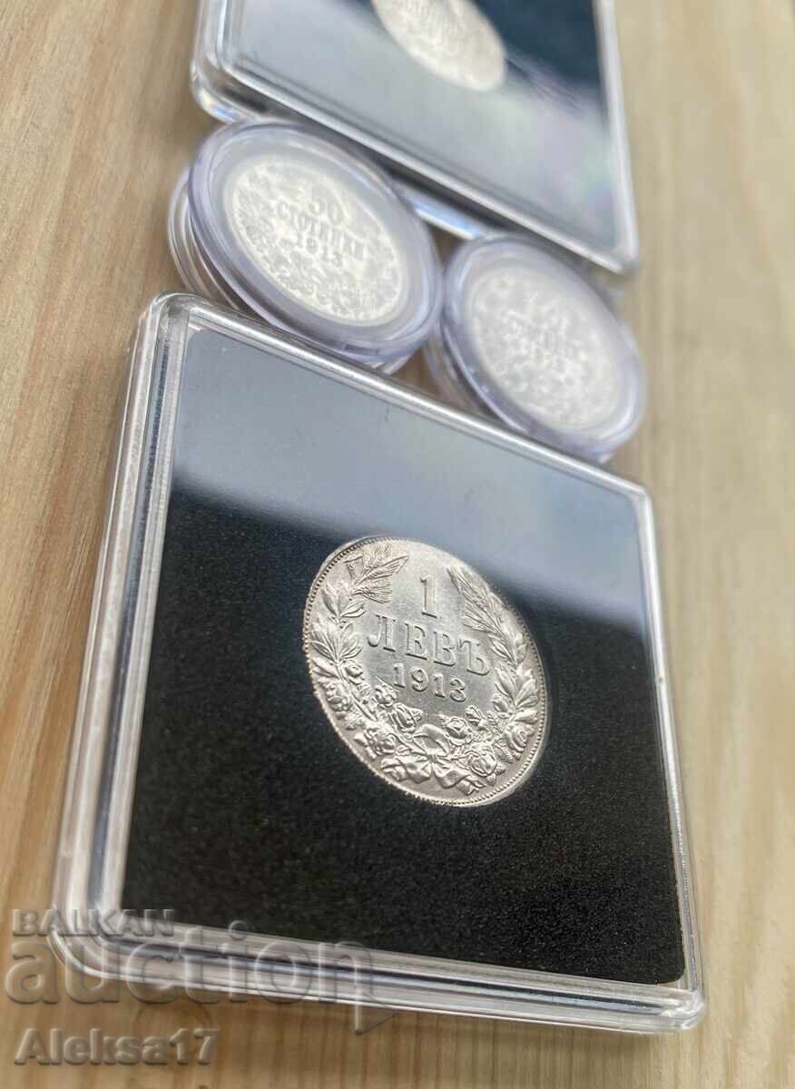 Licitație Lotul nr. 13 Monede 1 Lev și 50 Stotinki 1913 Bulgaria