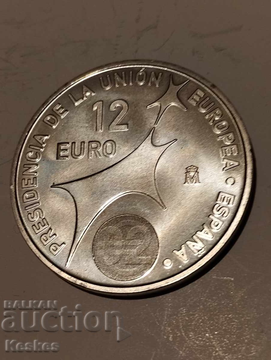 Аукцион Испания 12 евро 2002г. Аукцион Испания 12 евро 2002г.