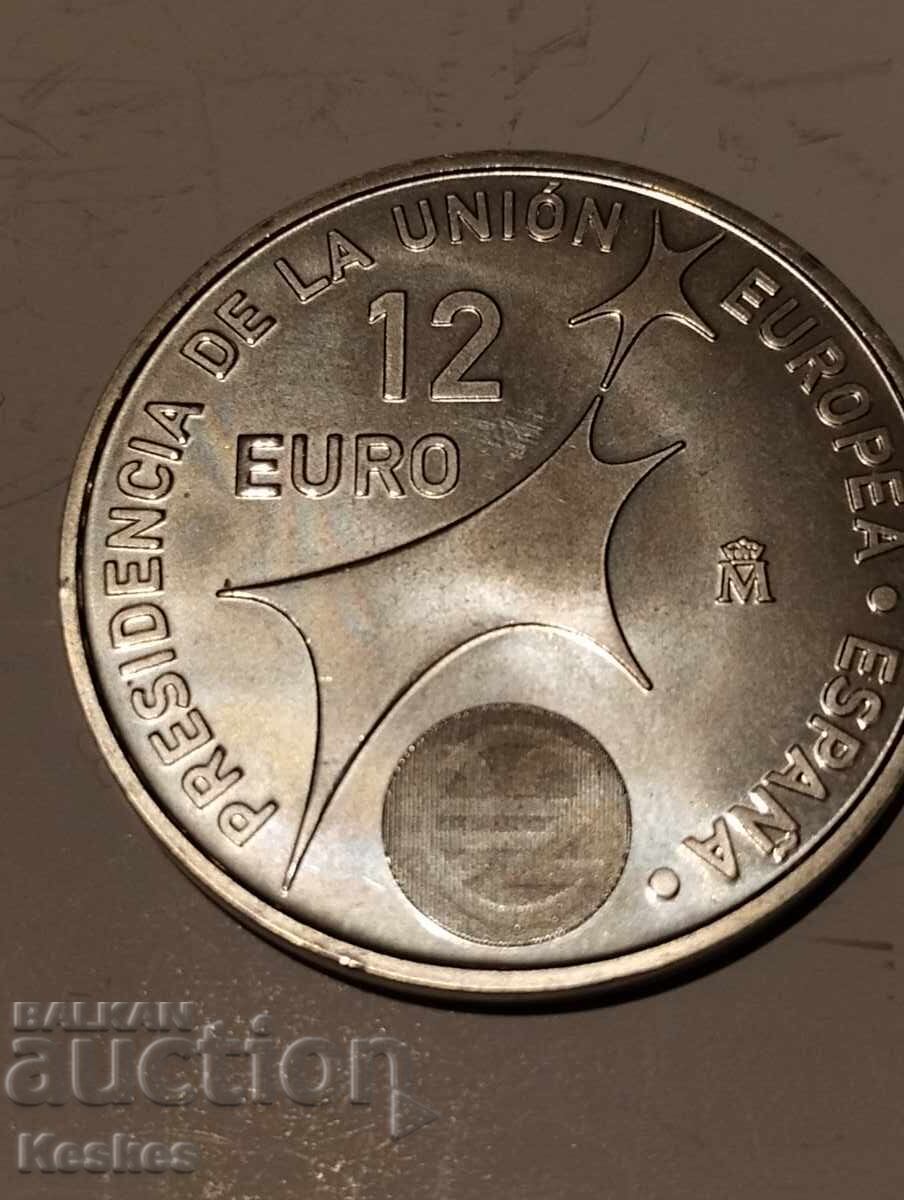 Испания 12 евро 2002г. Испания 12 евро 2002г.