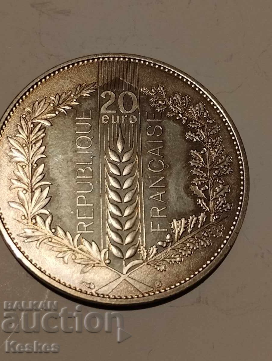 Delivery of France 20 euro 2021