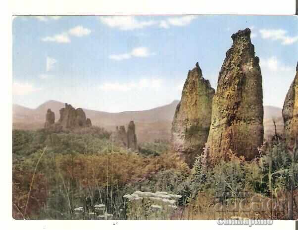 Carte poștală Bulgaria Belogradchik Stâncile de la Belogradchik 25*