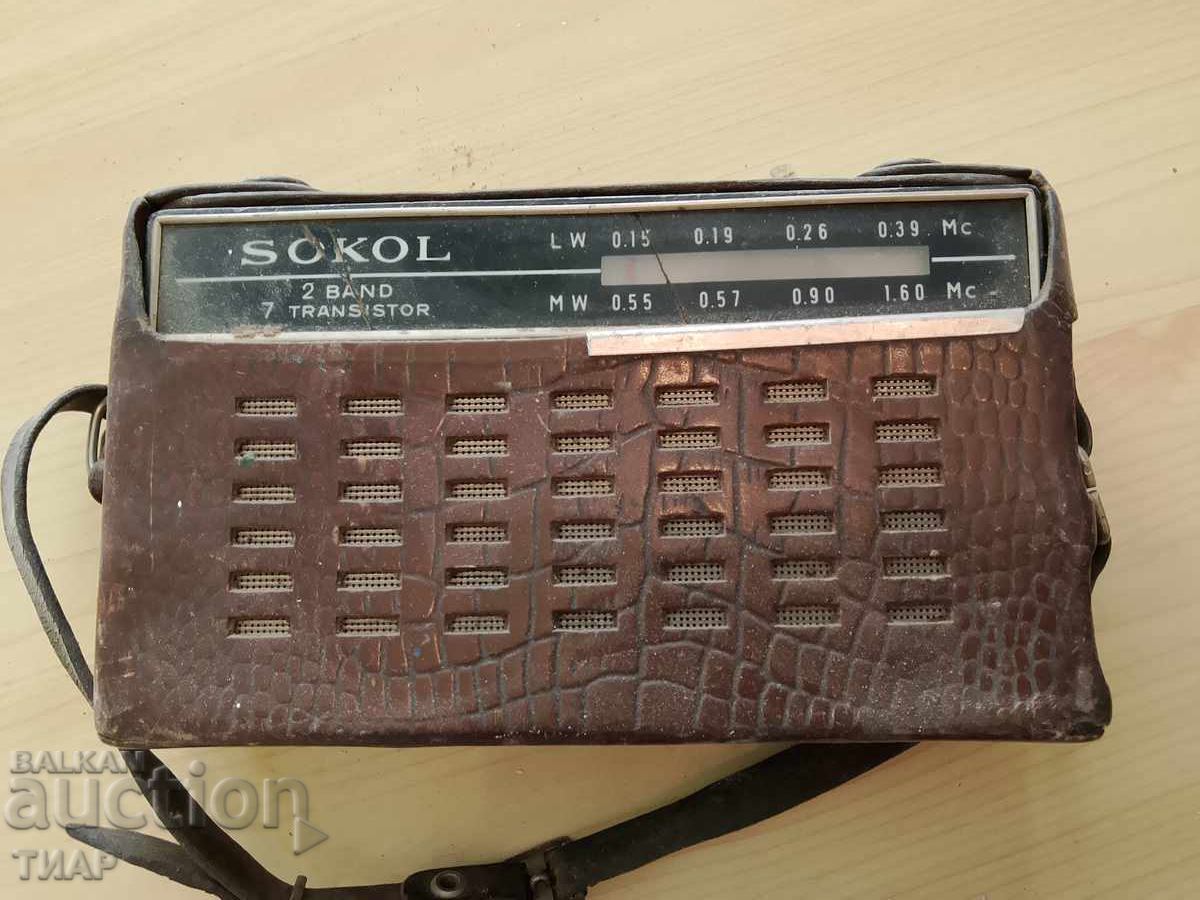 Sokol 1 transistor radio