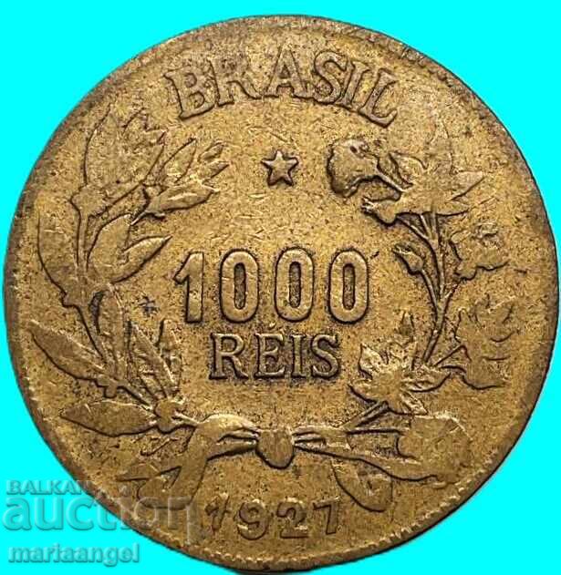 Βραζιλία 1000 Ρέις 1927 με τιμή € 12.00 | 23.47 BGN Βραζιλία 1000 Ρέις 1927 με τιμή € 12.00 | 23.47 BGN