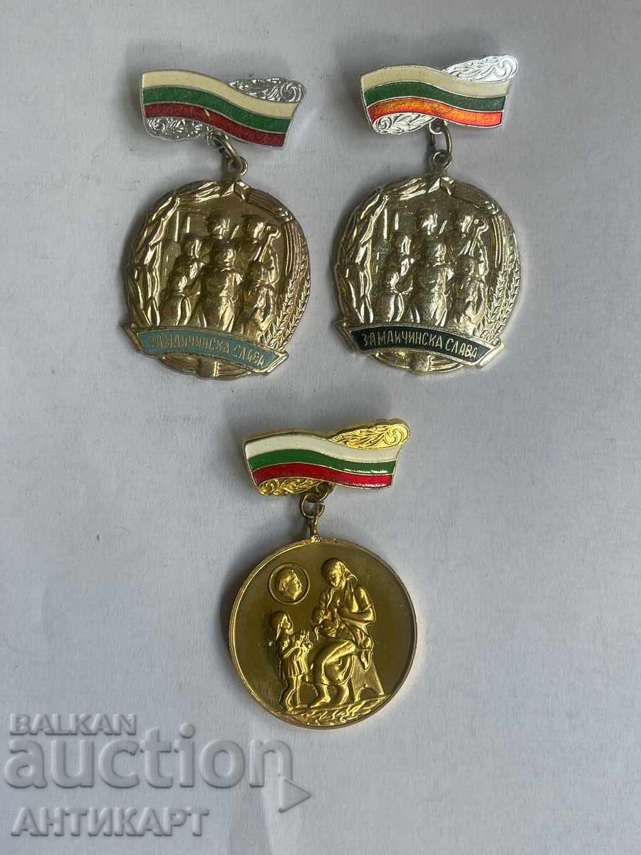 2 ordine și o medalie Pentru gloria maternă 2 ordine și o medalie Pentru gloria maternă