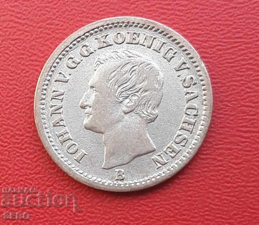 Germany-Saxony-1 new groschen 1873 with price € 9.01 | 17.62 BGN