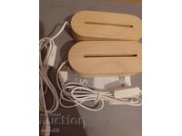 2 LED bulbs