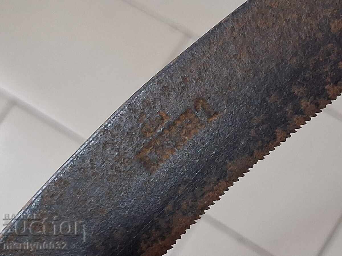 Old scythe sickle, blade, wrought iron - 5 Old scythe sickle, blade, wrought iron - 5