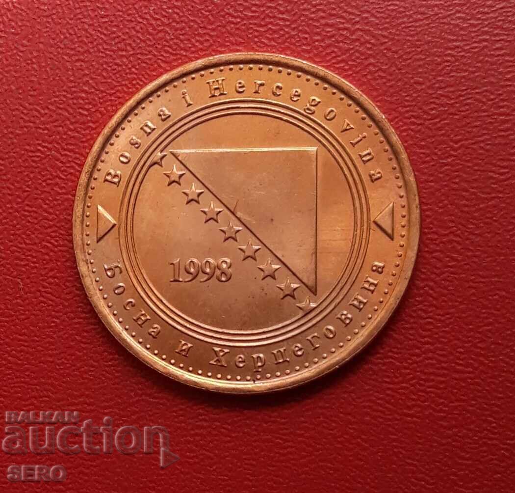 Босна и Херцеговина- 50 фенинга 1998-отл.запазена с цена € 0.21 | 0.41 лв.