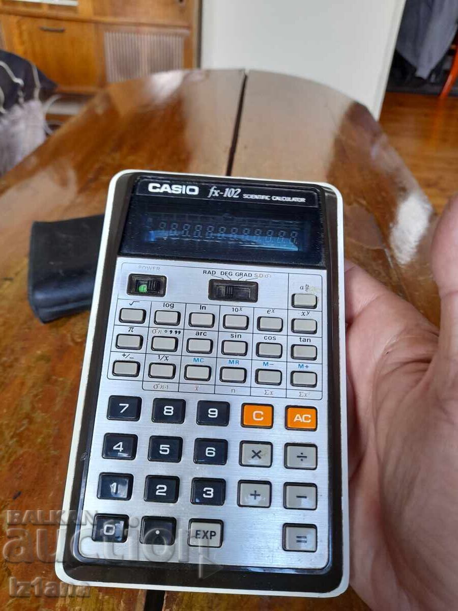 Vintage Casio Fx-102 calculator with price € 31.00 | 60.63 BGN