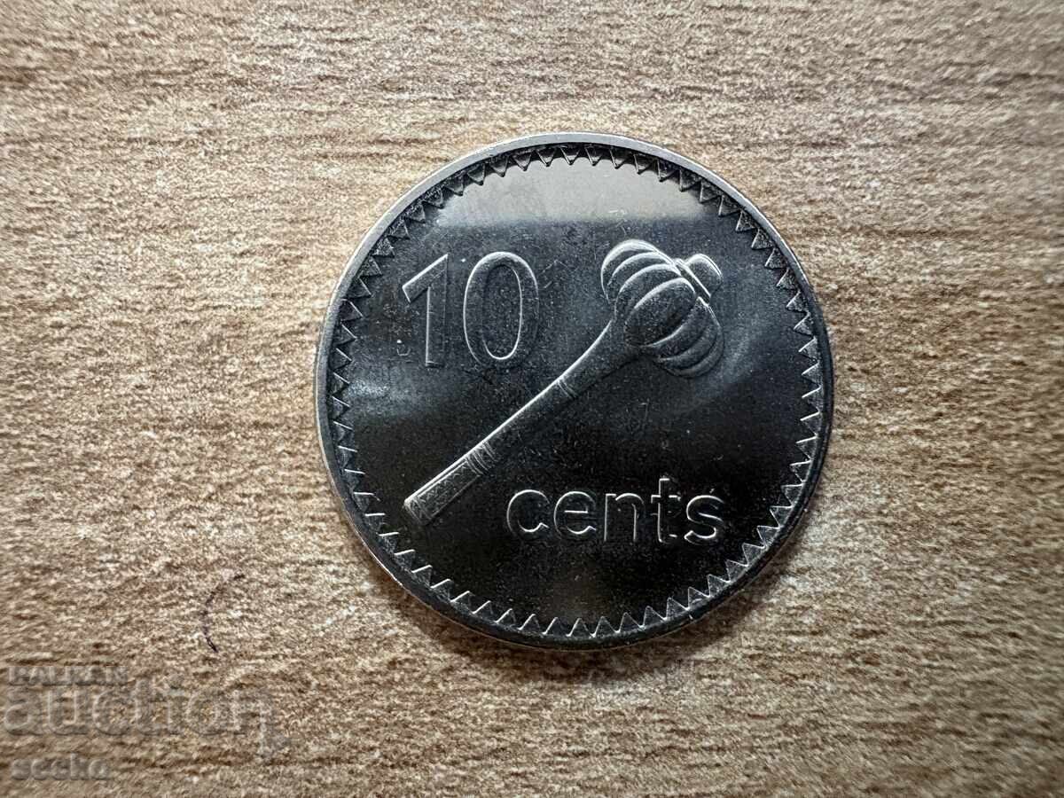 Fiji - 10 Cents (2009)