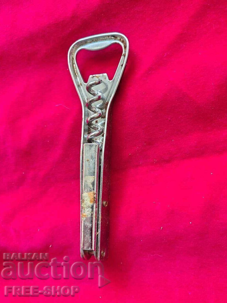 Corkscrew bottle opener with price € 0.01 | 0.02 BGN Corkscrew bottle opener with price € 0.01 | 0.02 BGN