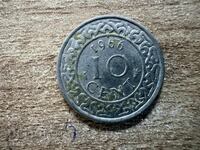 Surinam - 10 cenți (1966)
