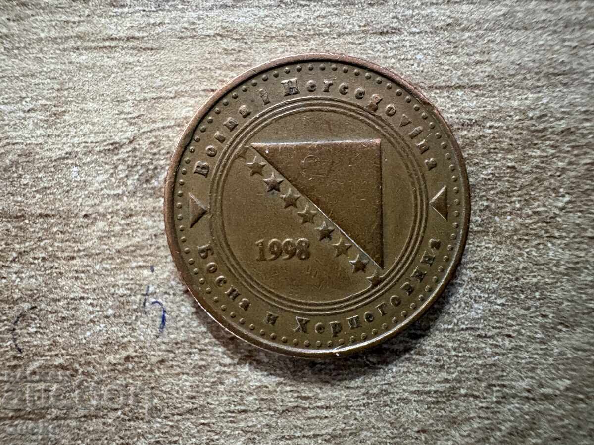 Bosnia - 10 Fannings (1998) with price € 0.15 | 0.29 BGN
