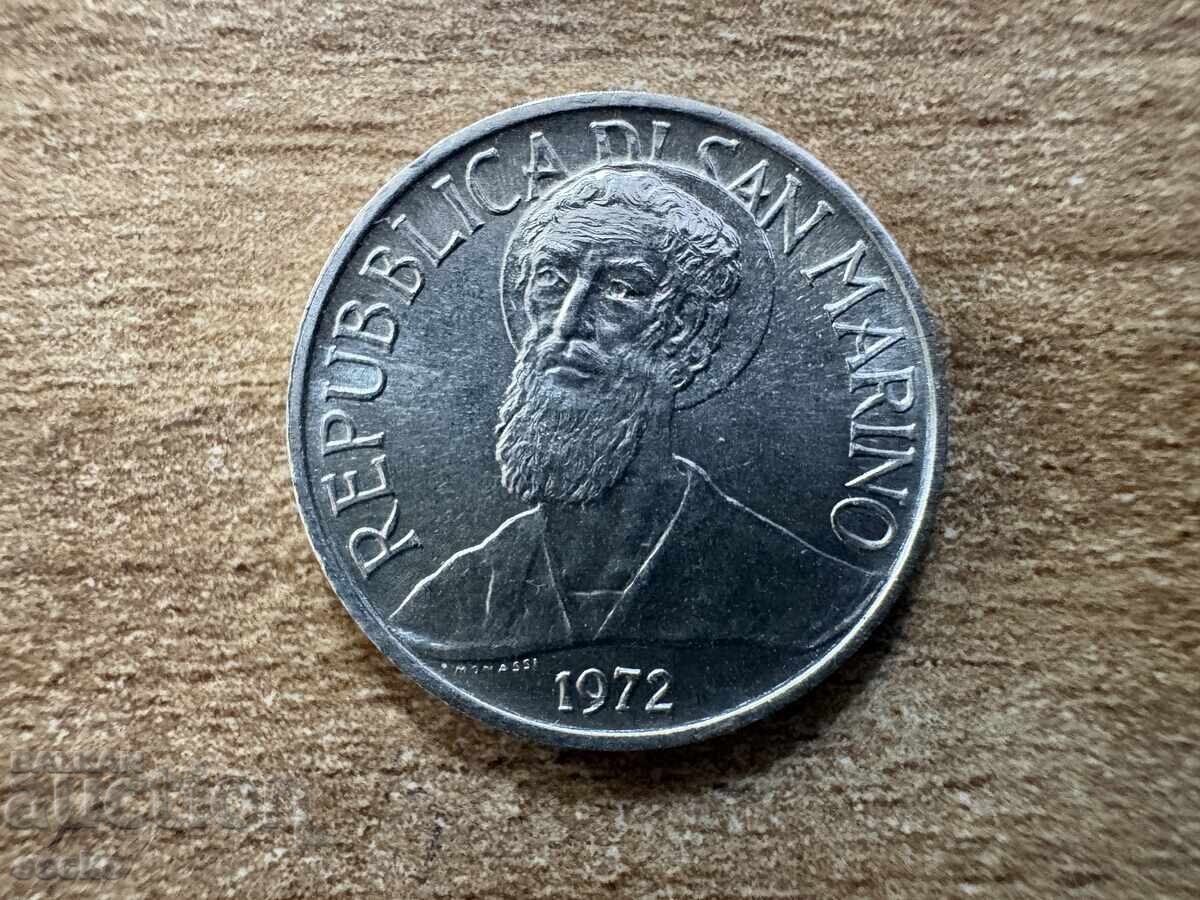 Сан Марино - 1 лира (1972) с цена € 1.20 | 2.35 лв.