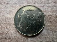 San Marino - 20 lire (1972)