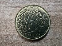San Marino - 20 Lire (1973)