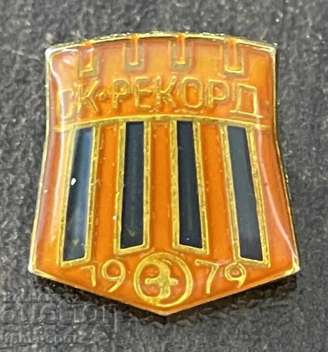 2422 Bulgaria insignă club de fotbal Balkancar Record Plovdiv