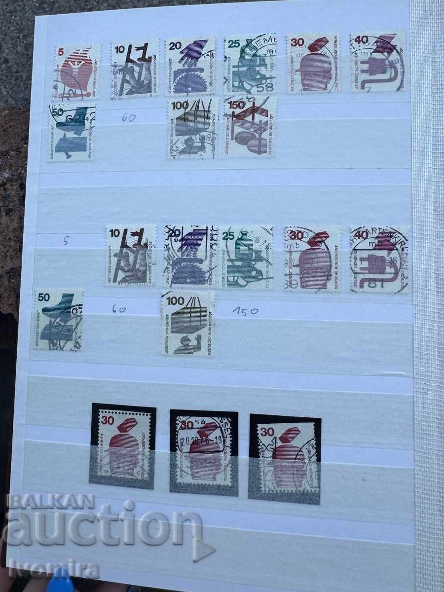 Συλλογή Γερμανίας – Deutsches Reich, Deutsche Post και Bundesp με τιμή € 9.56 | 18.70 BGN Συλλογή Γερμανίας – Deutsches Reich, Deutsche Post και Bundesp με τιμή € 9.56 | 18.70 BGN