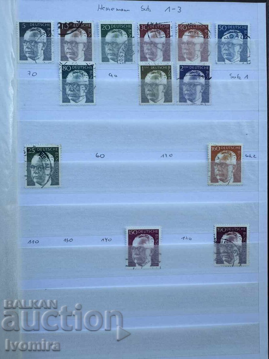 Δημοπρασία Συλλογή Γερμανίας – Deutsches Reich, Deutsche Post και Bundesp Δημοπρασία Συλλογή Γερμανίας – Deutsches Reich, Deutsche Post και Bundesp