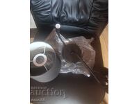 Double wall lamp with LED light