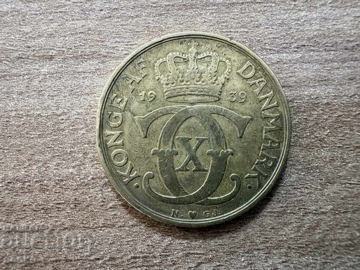 Δανία - 2 κορώνες (1939) με τιμή € 2.40 | 4.69 BGN