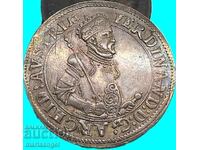 Талер 1564-1595 Австрия Фердинанд 28,39г 40,17мм сребро