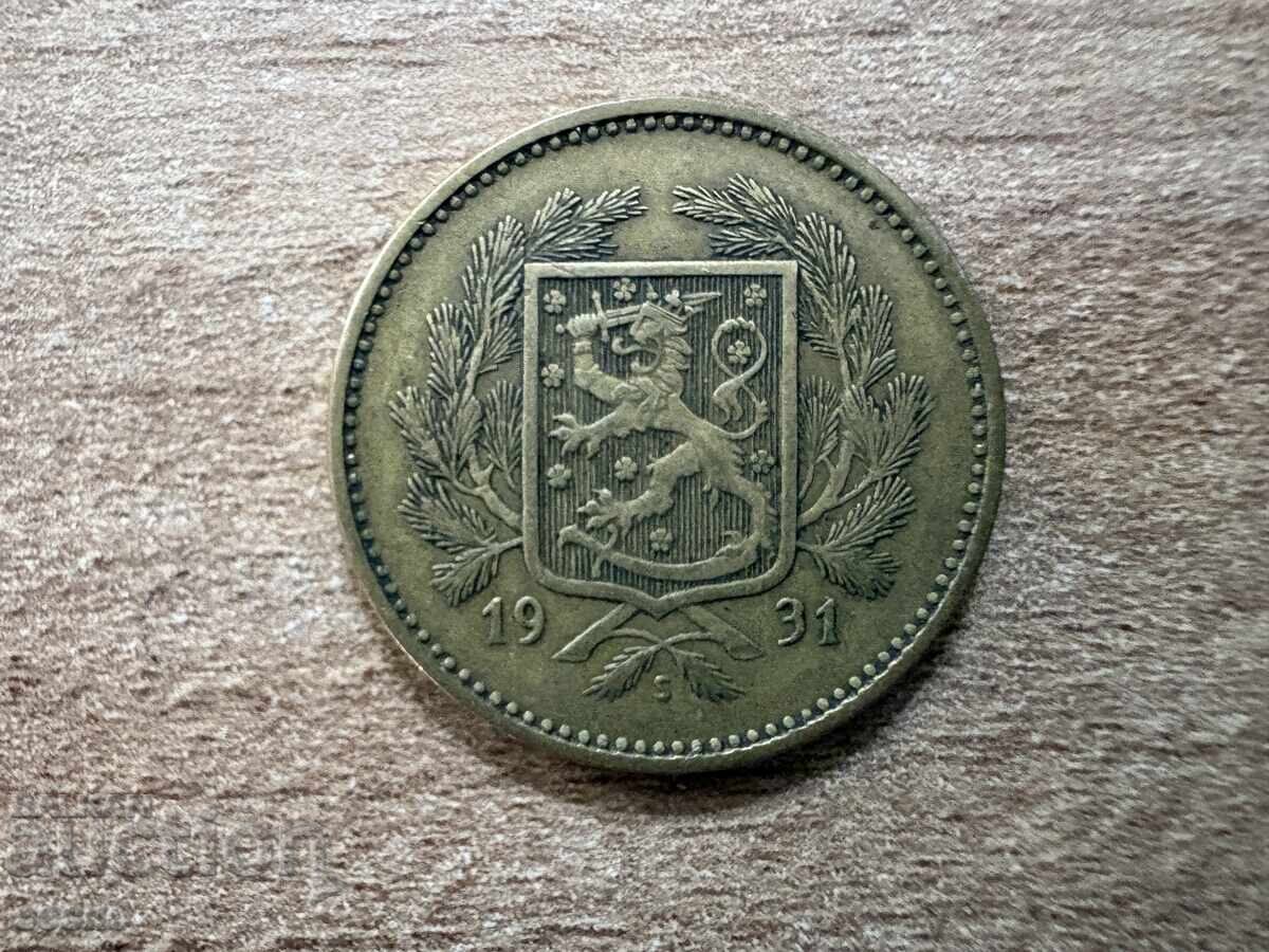 Finlanda - 5 marci (1931) cu preț € 1.45 | 2.84 BGN Finlanda - 5 marci (1931) cu preț € 1.45 | 2.84 BGN
