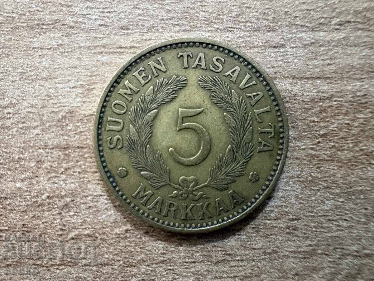 Finlanda - 5 marci (1931) Finlanda - 5 marci (1931)