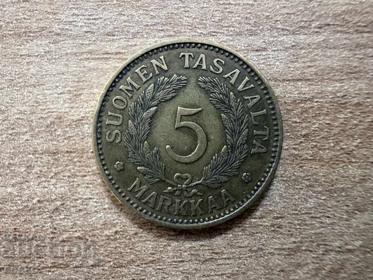 Finland - 5 markkaa (1933) Finland - 5 markkaa (1933)