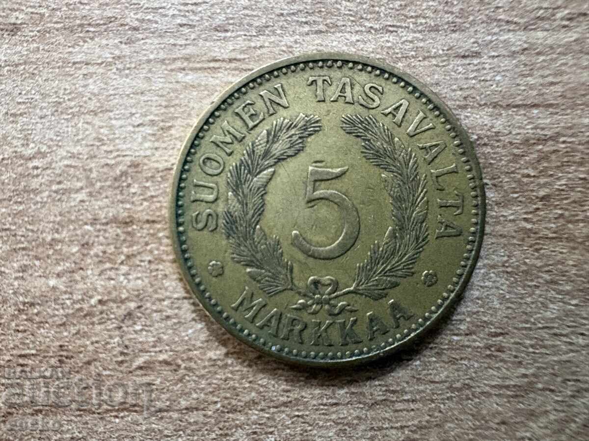 Φινλανδία - 5 μάρκα (1936) Φινλανδία - 5 μάρκα (1936)