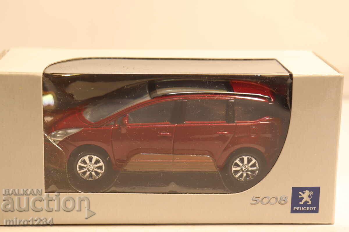 MODEL MAȘINUȚĂ JUCĂRIE 1/64 NOREV PEUGEOT 5008 cu preț € 1.51 | 2.95 BGN