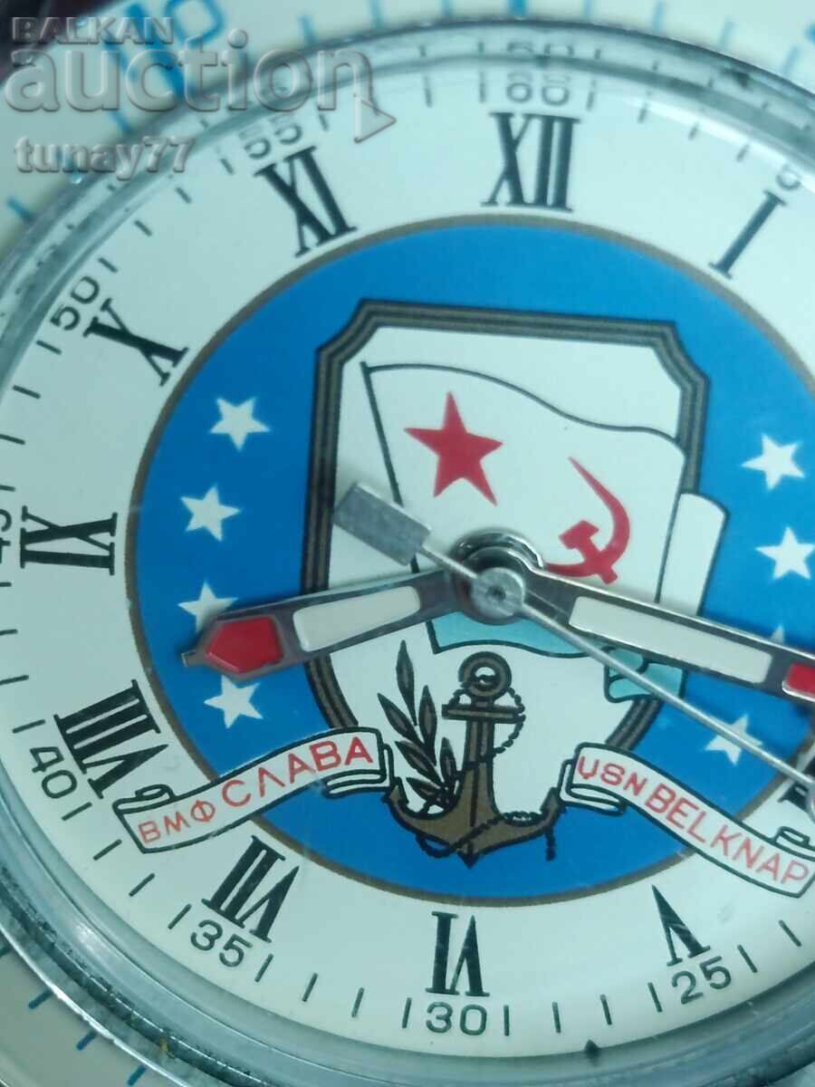 „Slava“, proizveden ot Vtori moskovski chasovnikov zavod - 9