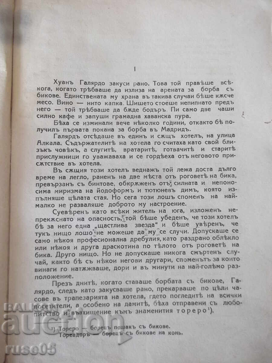 Auction  Book "Blood and Sand - Blasco Ibáñez" - 176 pages