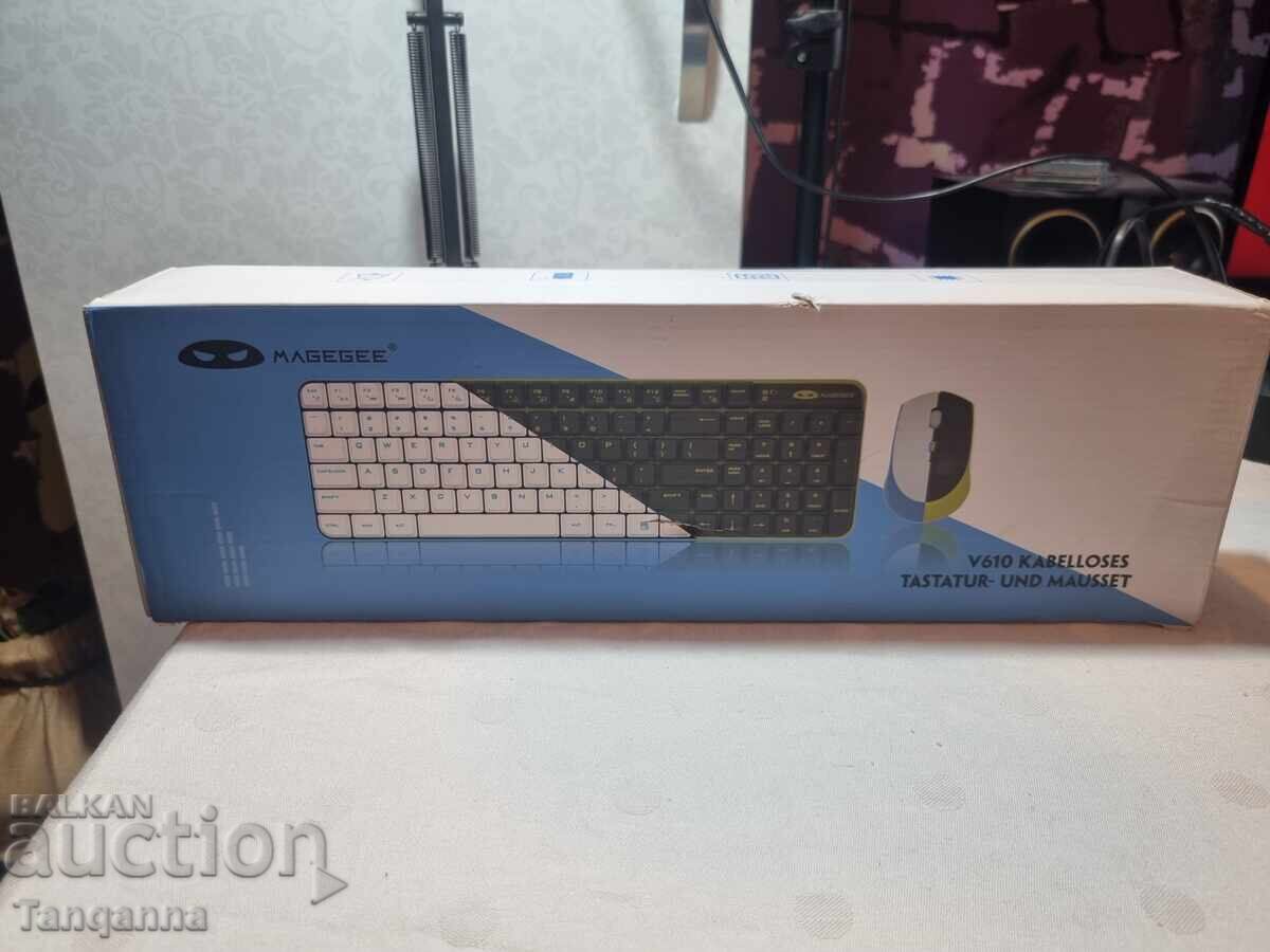 Wireless mouse and keyboard