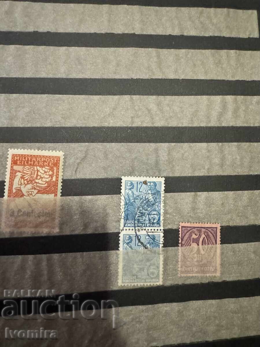 Lot de timbre poștale europene vechi cu preț € 8.00 | 15.65 BGN