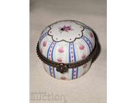 Old small porcelain box