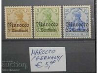 Morocco, Morocco, German post