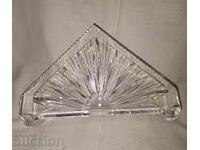 Crystal napkin holder