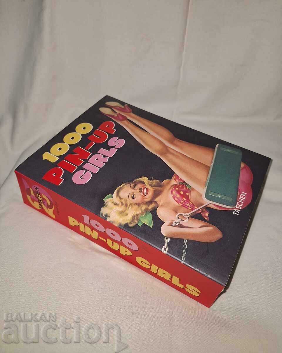 Βιβλίο--1000 Pin Up Gurls--εξώφυλλα από ερωτικά περιοδικά με τιμή € 20.00 | 39.12 BGN